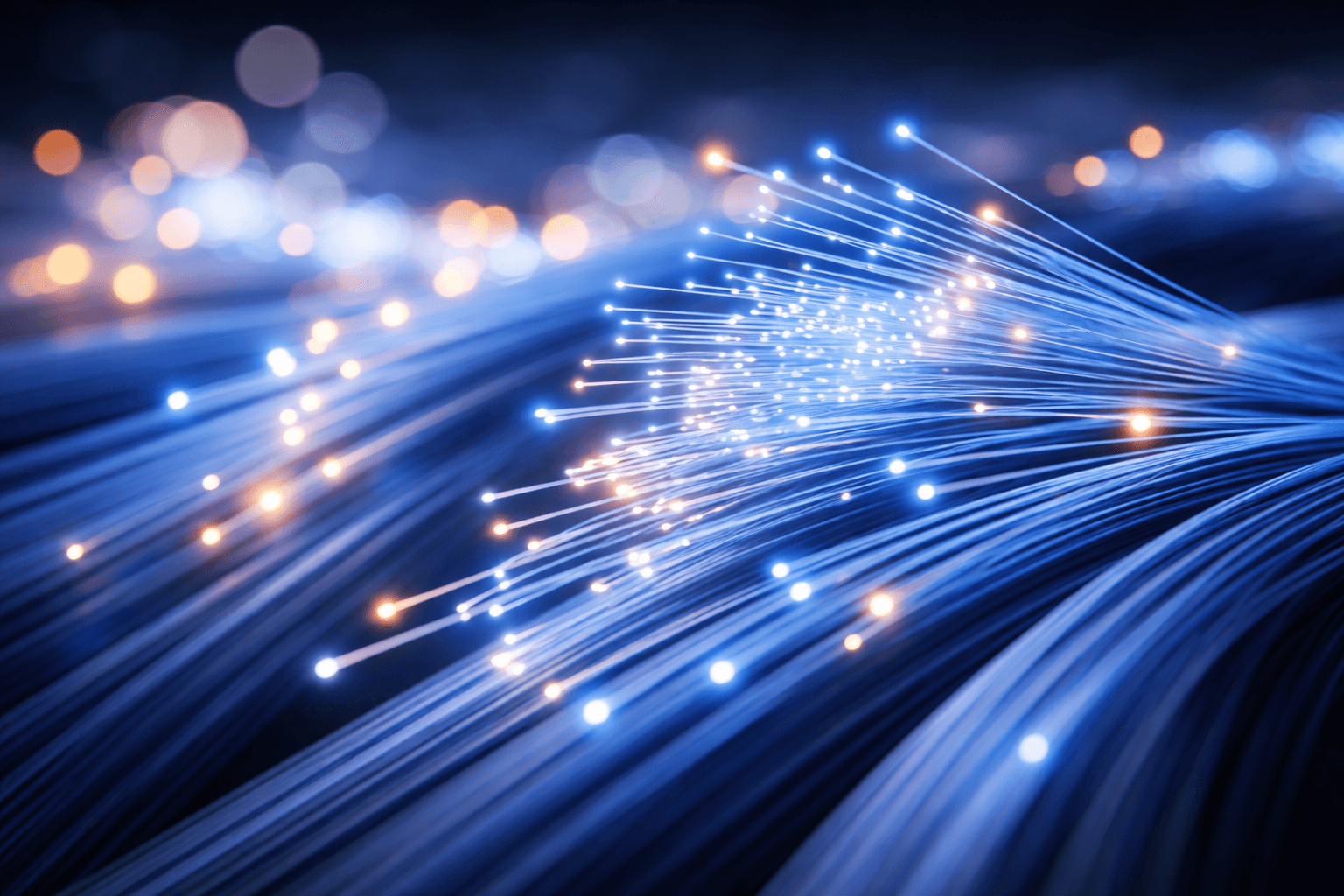 Modernes Glasfaser-Visual